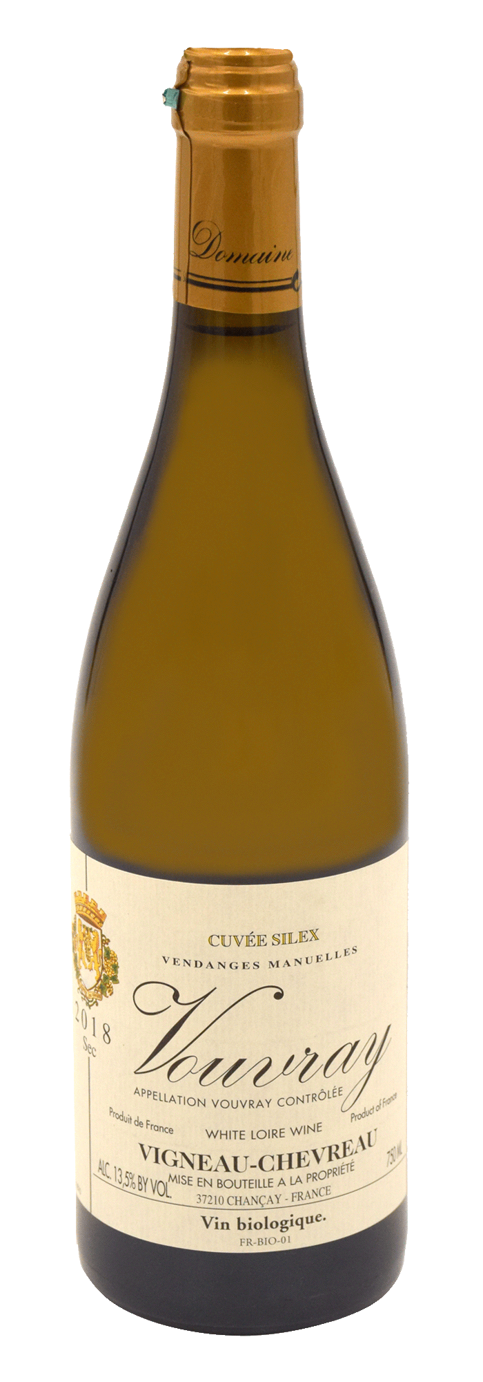 Vouvray Sec "Cuvée Silex" Vigneau Chevreau (Bio)
