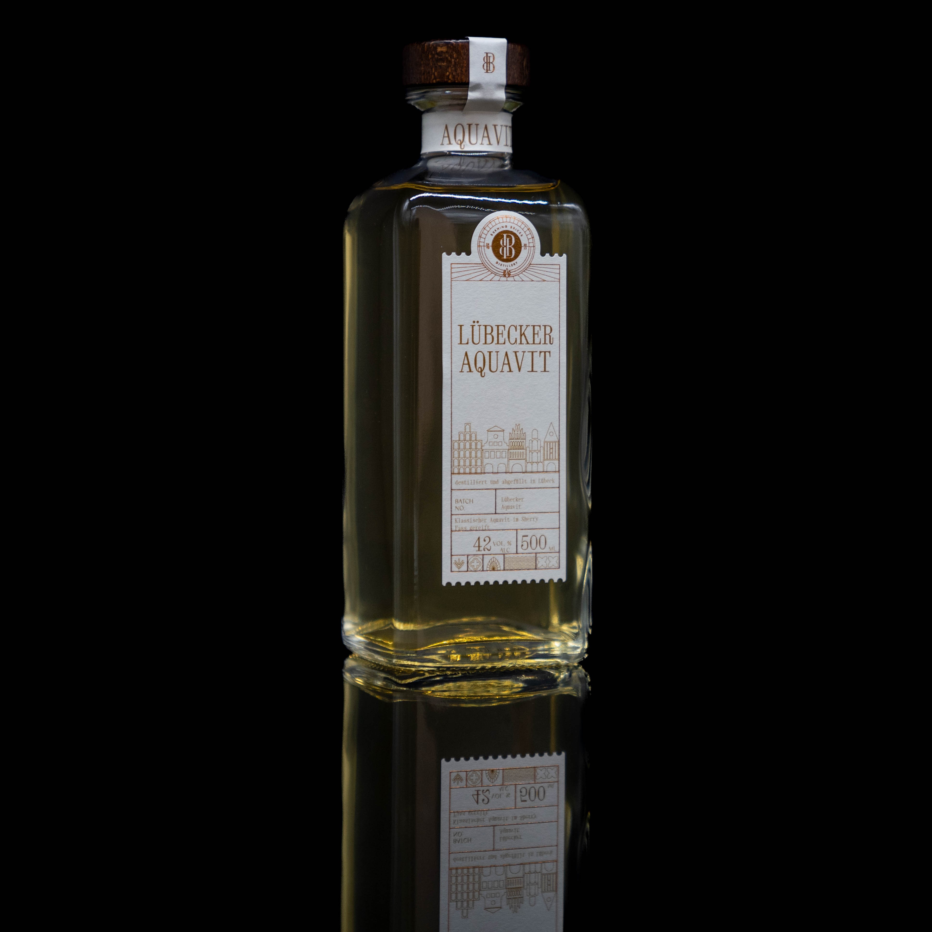 Lübecker Aquavit, Burning Bricks - 0,5 l