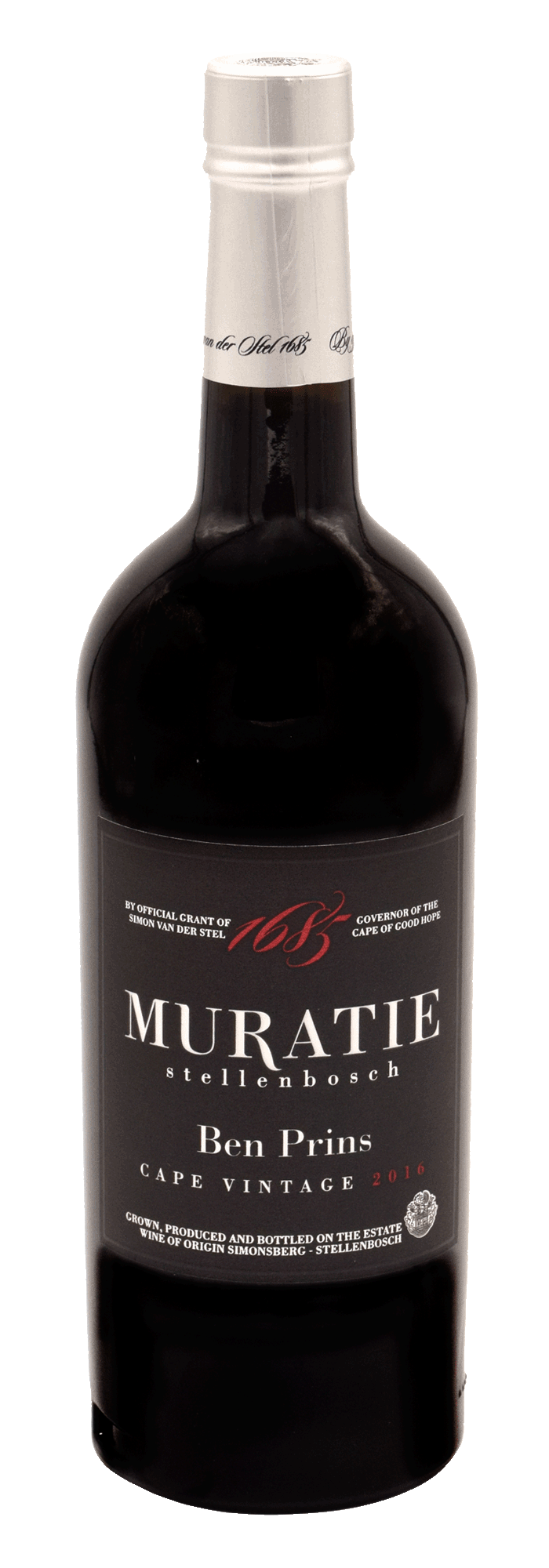 Cape Vintage "Ben Prins" Muratie Wine Estate