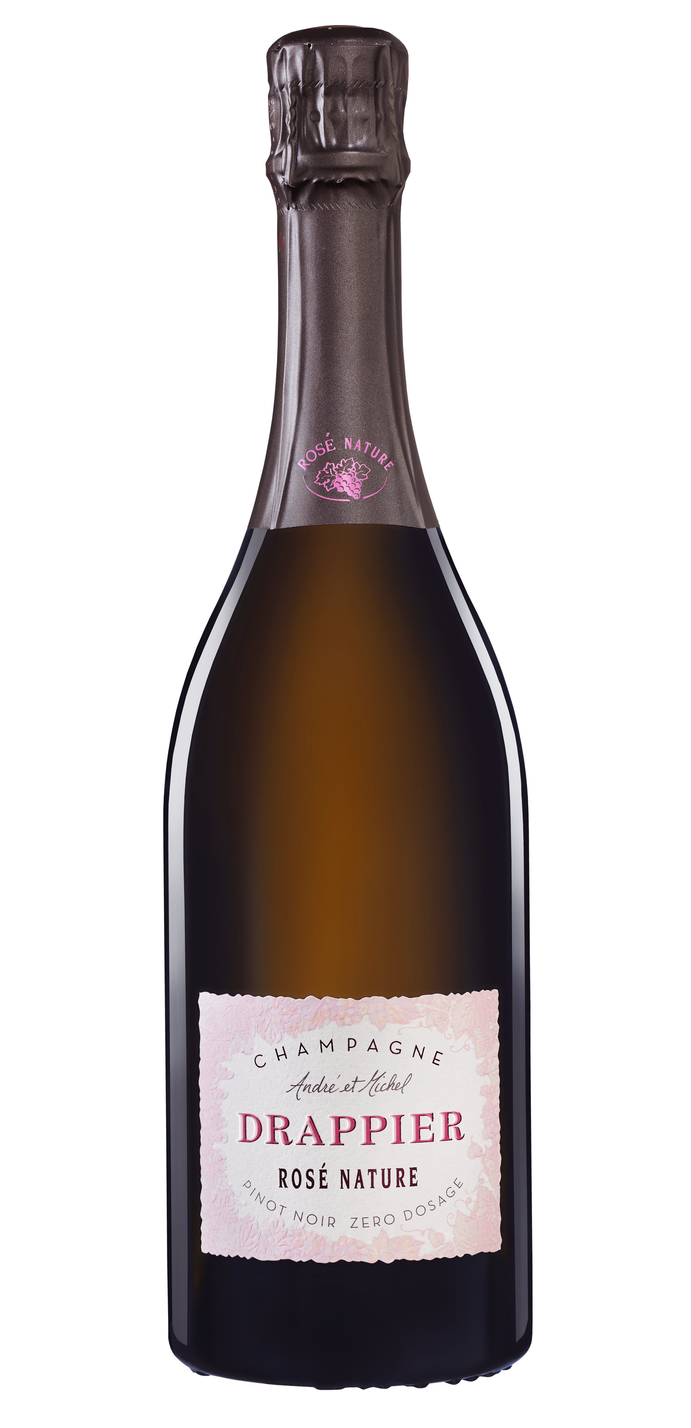 Champagne Drappier Brut Nature Rosé 0,75 l