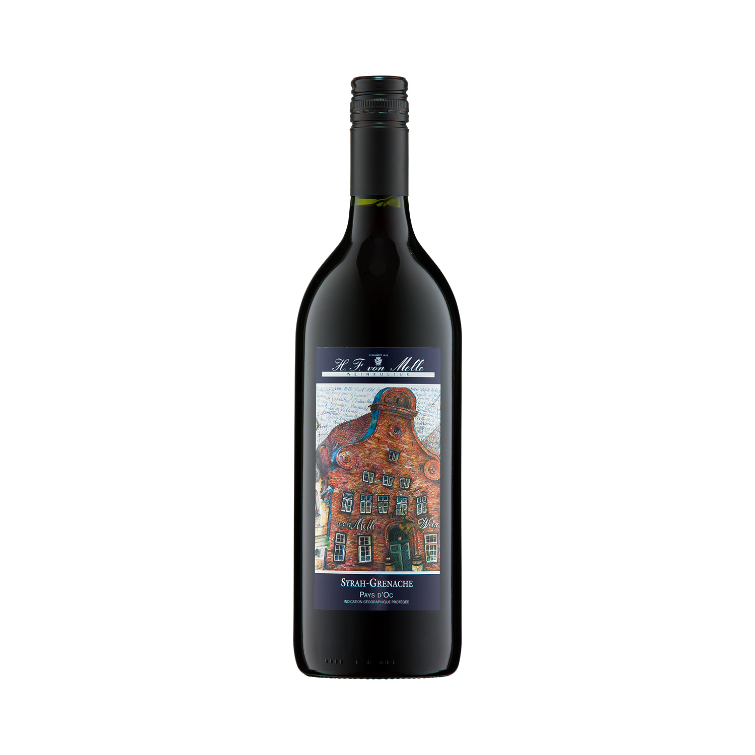 "von Melle" Syrah-Grenache Pays d`Oc IGP, 1,0 Liter