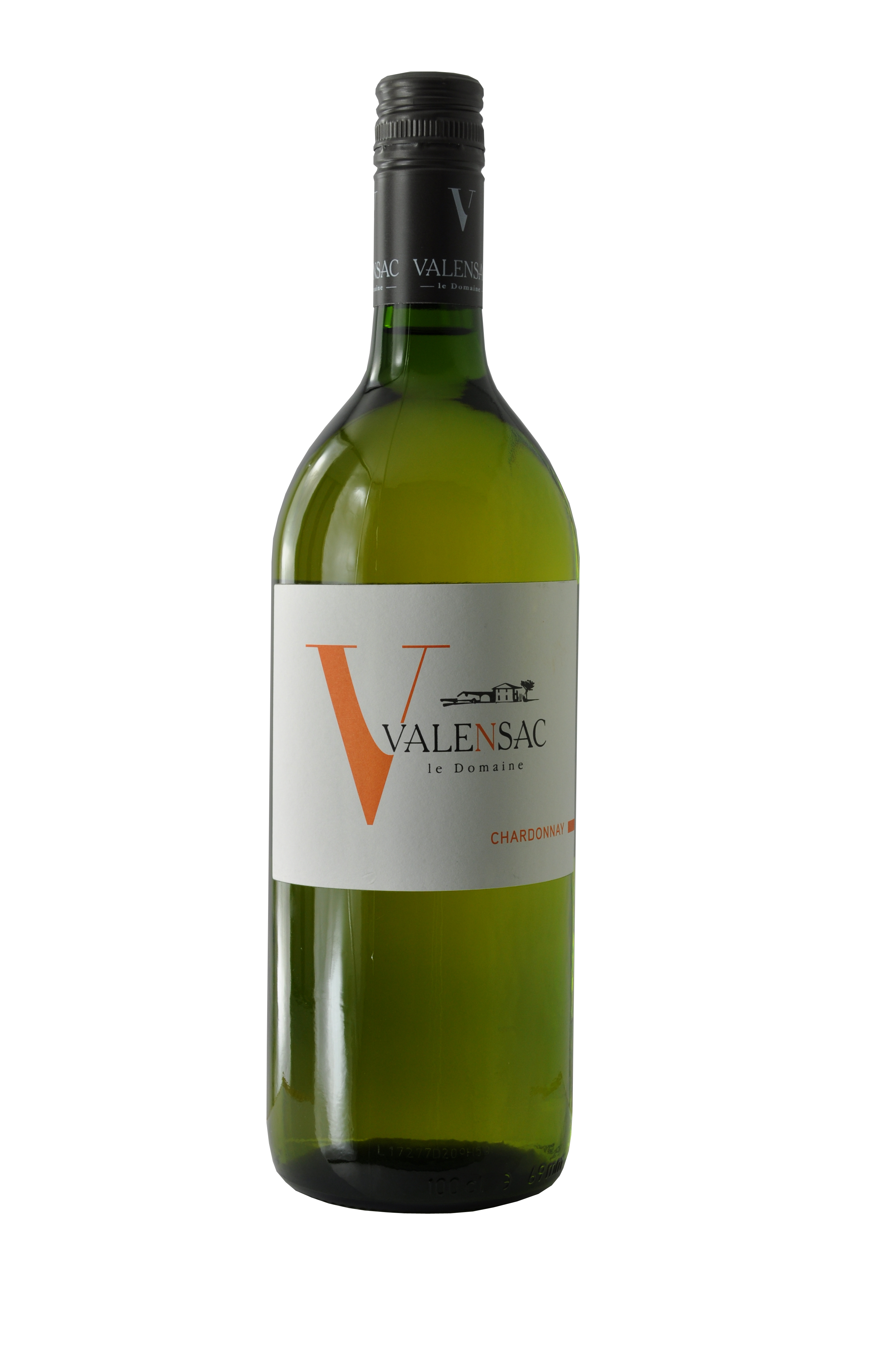 Chardonnay 1,0 Liter Domaine de Valensac Südfrankreich