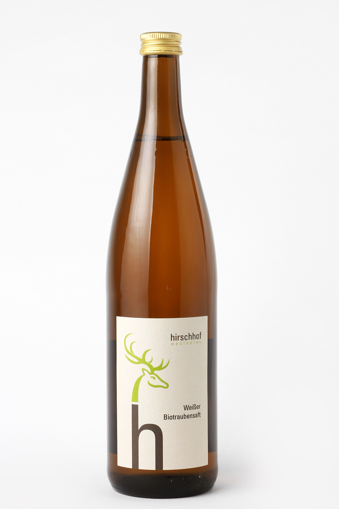 Weißer Traubensaft naturtrüb Hirschhof (Bio)