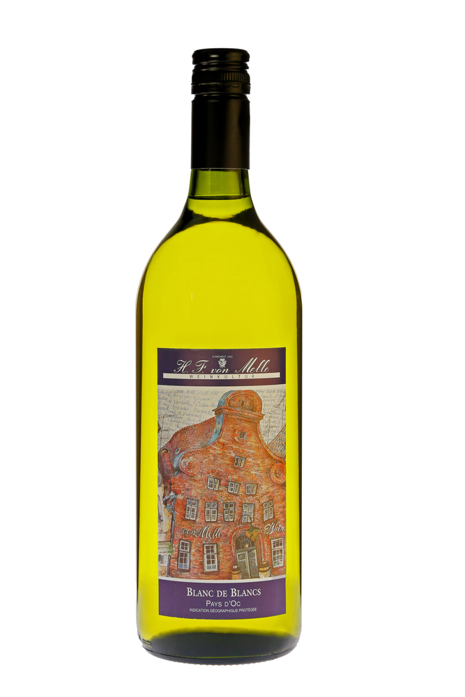 "von-Melle" Sauvignon Blanc Pays d Oc IGP, 1,0 Liter
